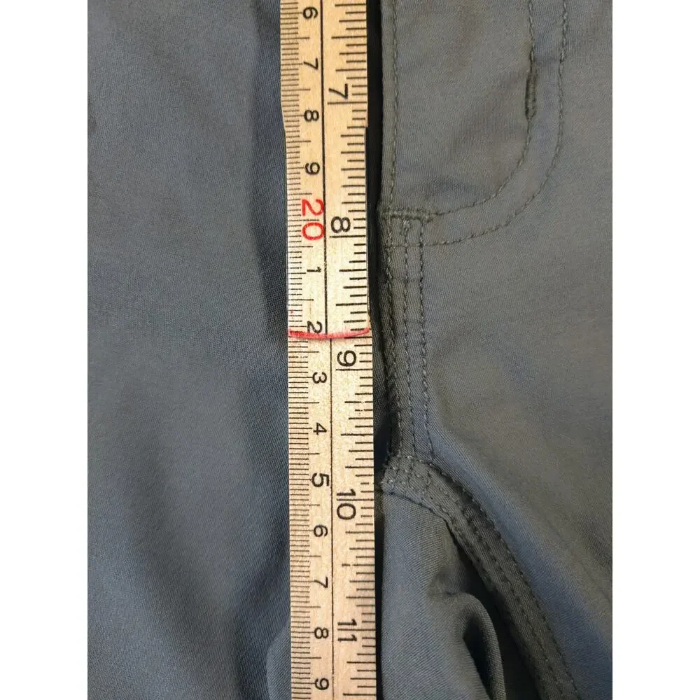 Duluth Trading Co Cargo Pants Mens 32x34 Gunmetal Grey Lightweight Active